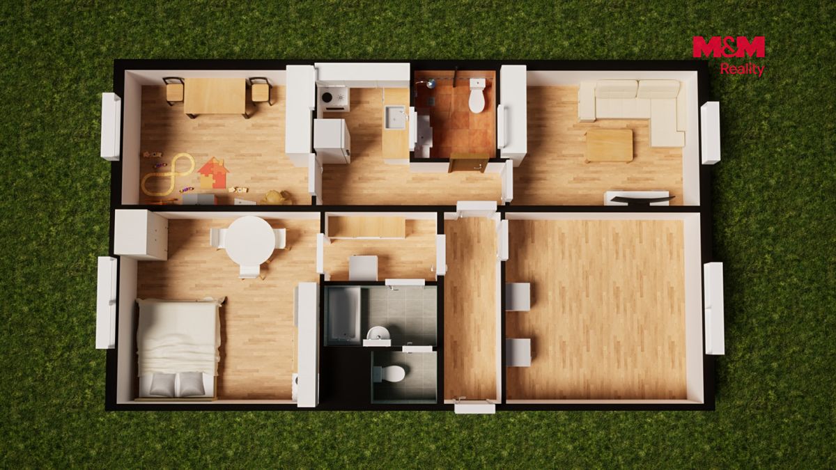 Prodej bytu 4+kk 82 m² – fotografie 3