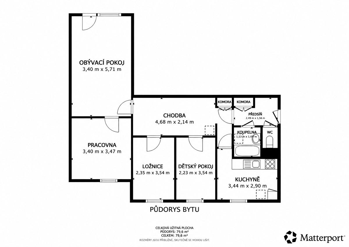 Prodej bytu 4+1 79 m² – fotografie 2