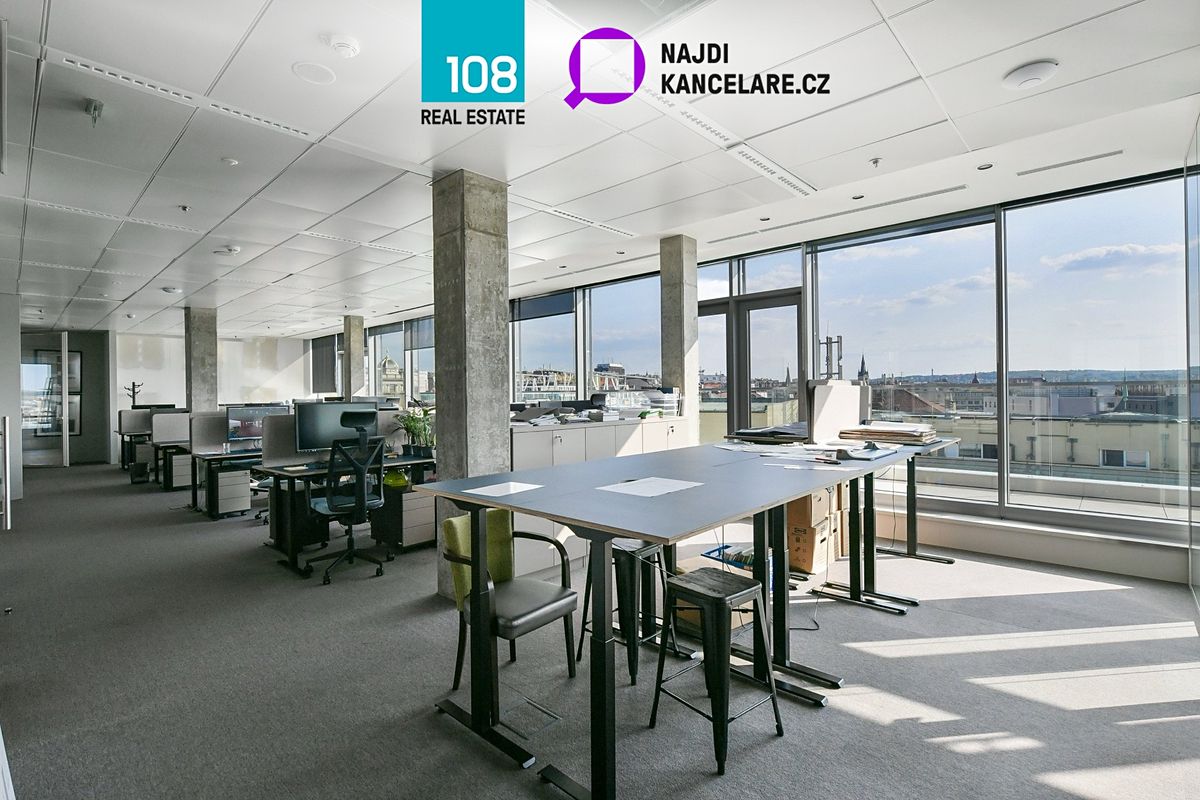 Pronájem kanceláře 500 m²
