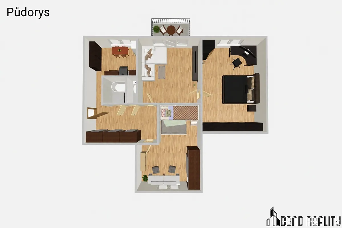 Prodej bytu 3+1 72 m² — fotografie 14