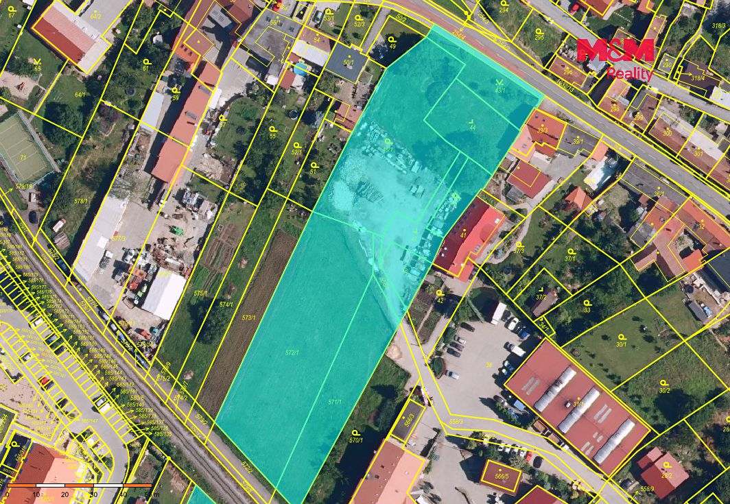 Prodej stavebního pozemku 7245 m² – fotografie 2