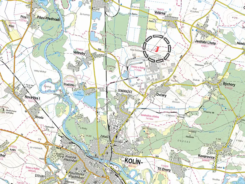 Prodej pole 7540 m², Ovčáry – náhled fotky 3