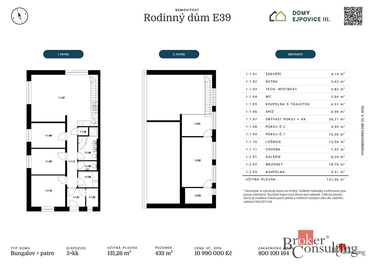 Prodej rodinného domu 131 m², pozemek 433 m² – fotografie 3