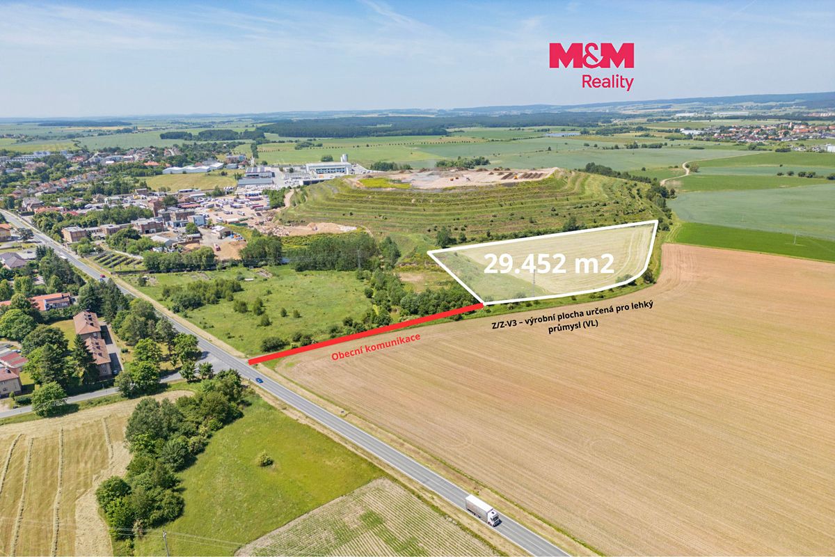 Prodej komerčního pozemku 29452 m²