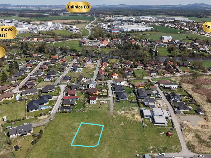 Prodej stavebního pozemku 742 m², Planá nad Lužnicí – náhled fotky 1