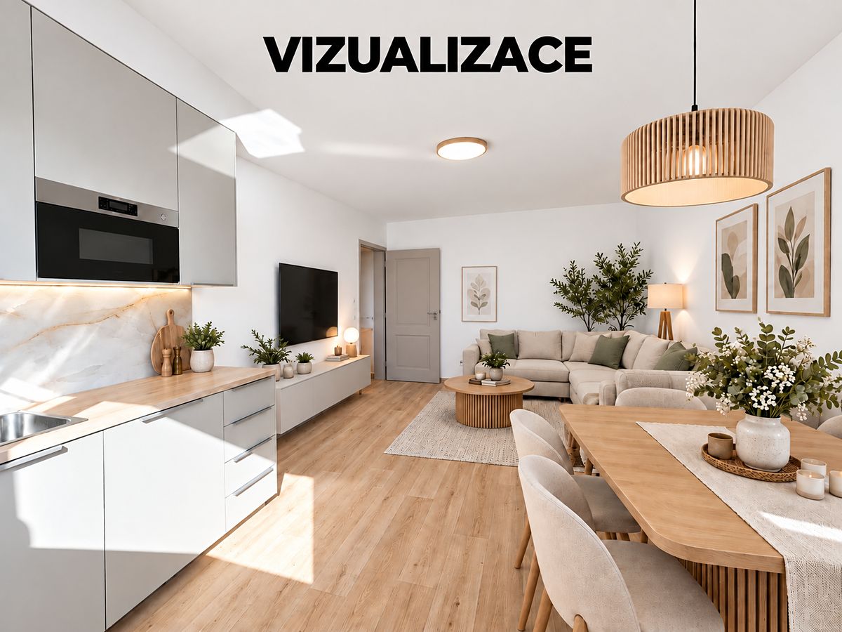 Prodej bytu 3+kk 60 m²