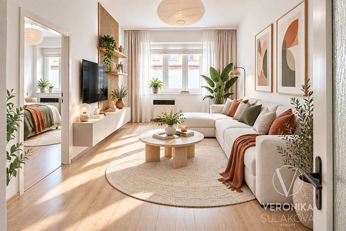 Prodej bytu 2+kk 50 m²
