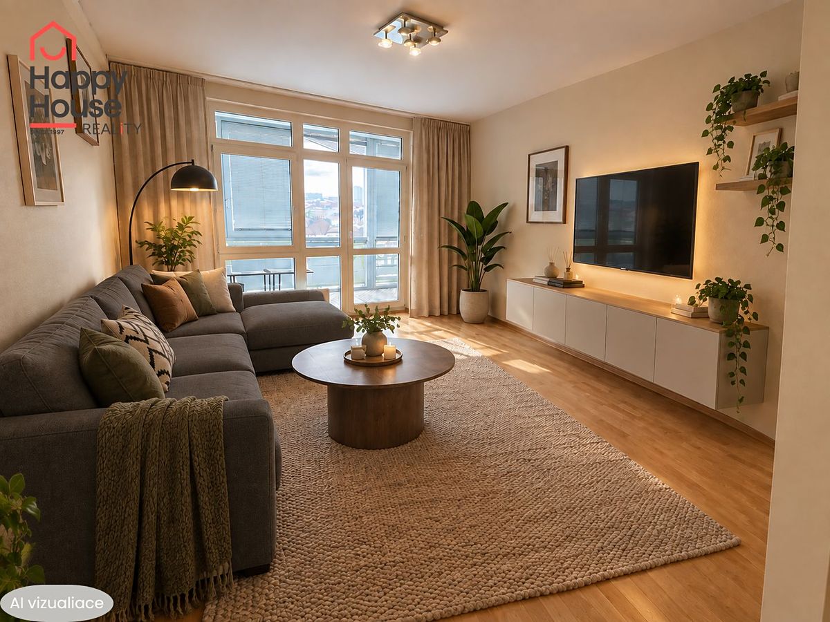 Pronájem bytu 2+kk 60 m²