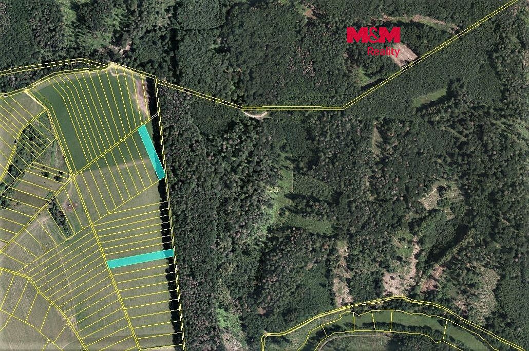 Prodej pole 1630 m², Hostěnice – fotka 1 z 3