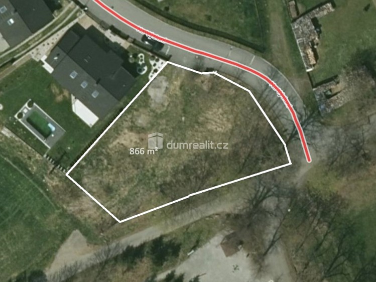 Prodej pozemku, 866 m² (1 z 8)
