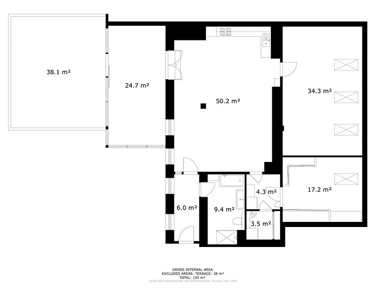 Квартира 4+kk на продаж, 150 м² (30 з 30)