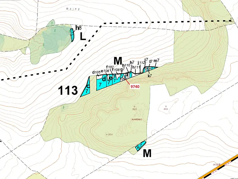 Dražba lesa 1377 m², Oleksovice – náhled fotky 3
