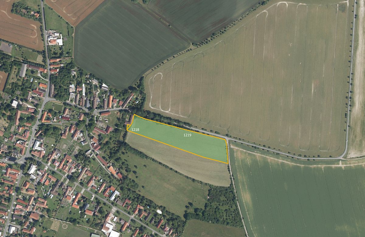 Prodej louky 8638 m², Velenice – fotka 1 z 3