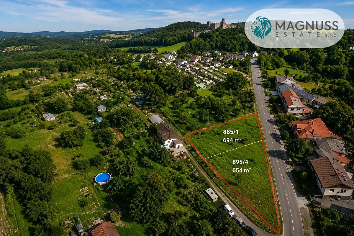 Prodej stavebního pozemku 694 m²