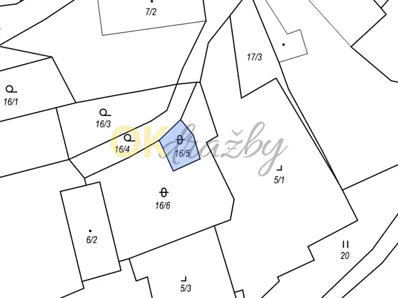 Dražba pozemku 731 m², Úštěk – náhled fotky 2