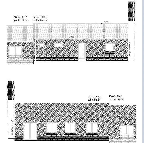 Prodej stavebního pozemku 2018 m², Honětice – náhled fotky 3