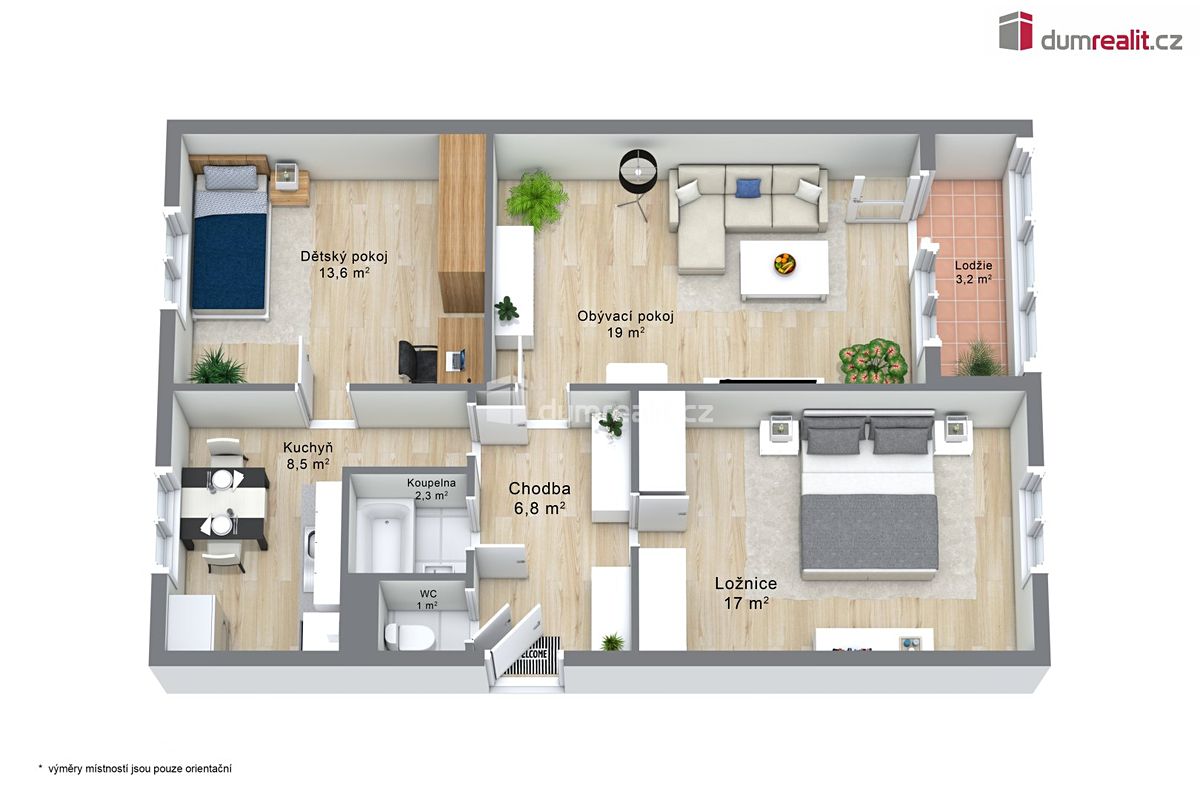 Prodej bytu 3+1 69 m² – fotografie 2