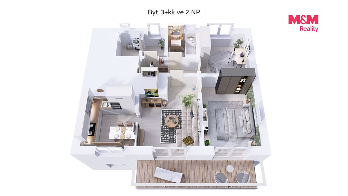 Prodej bytu 3+kk 79 m² – fotografie 4