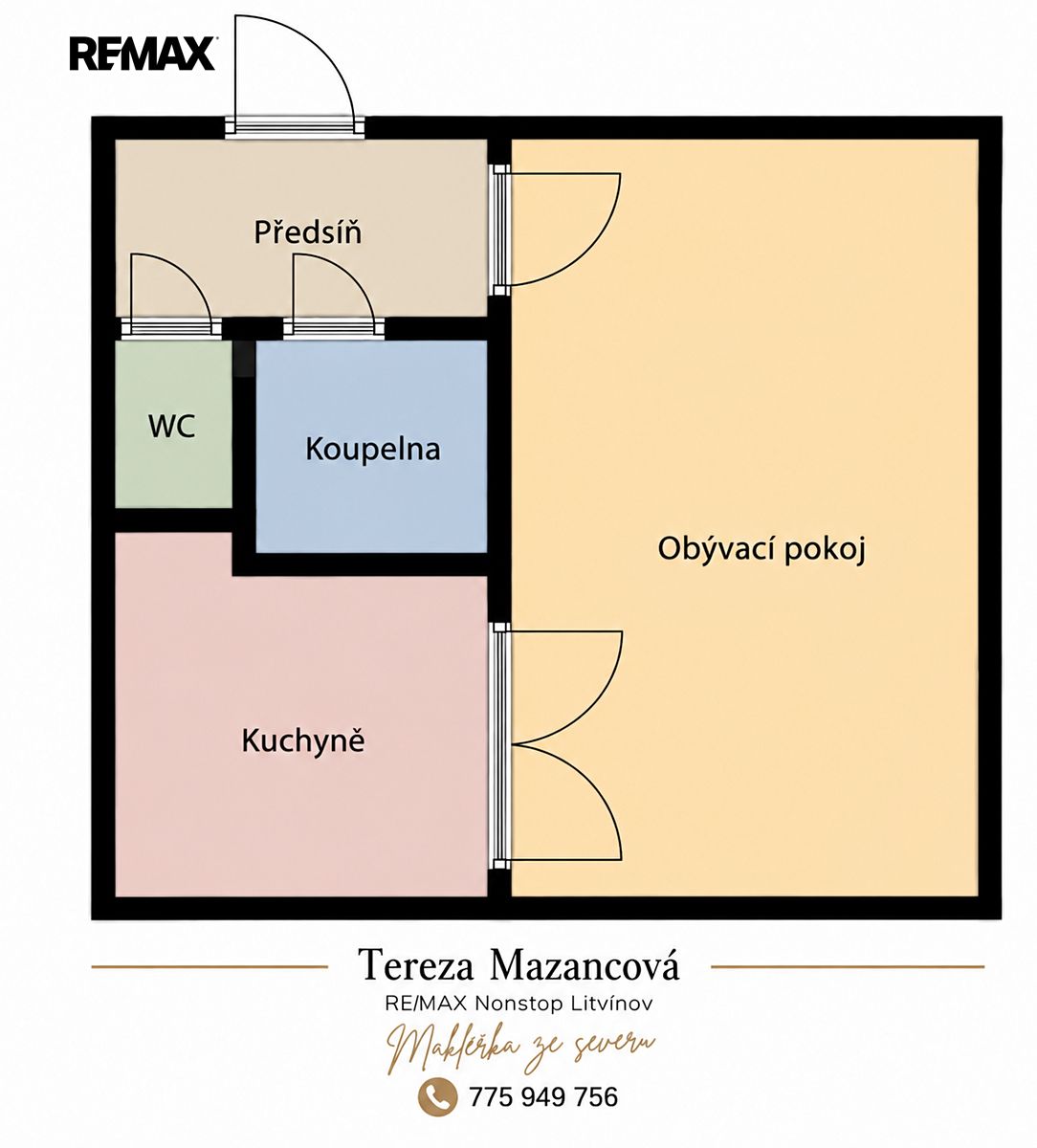 Prodej bytu 1+1 33 m² – fotografie 4