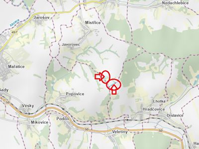 Prodej pole 2190 m²