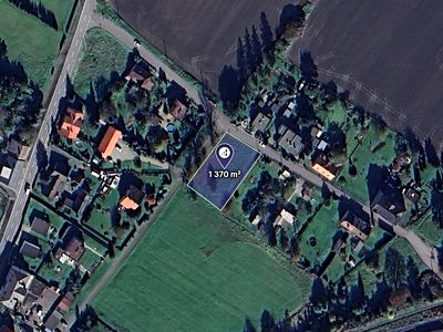 Prodej stavebního pozemku 1370 m²