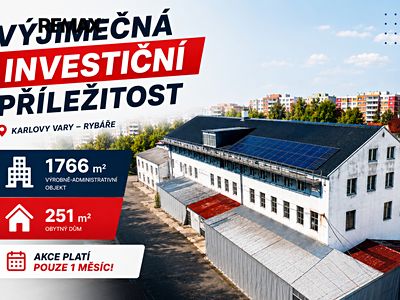 Prodej výrobní haly, prostoru 2017 m²