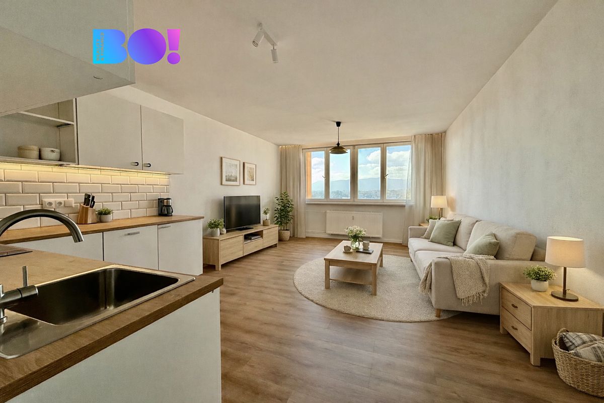 Pronájem bytu 1+kk 34 m²