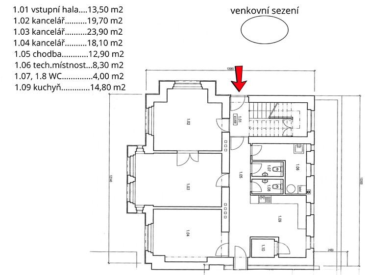 Pronájem komerčního prostoru, 115 m² (23 z 34)