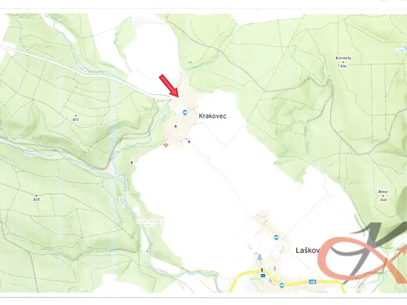 Prodej stavebního pozemku 1020 m², Laškov – náhled fotky 3