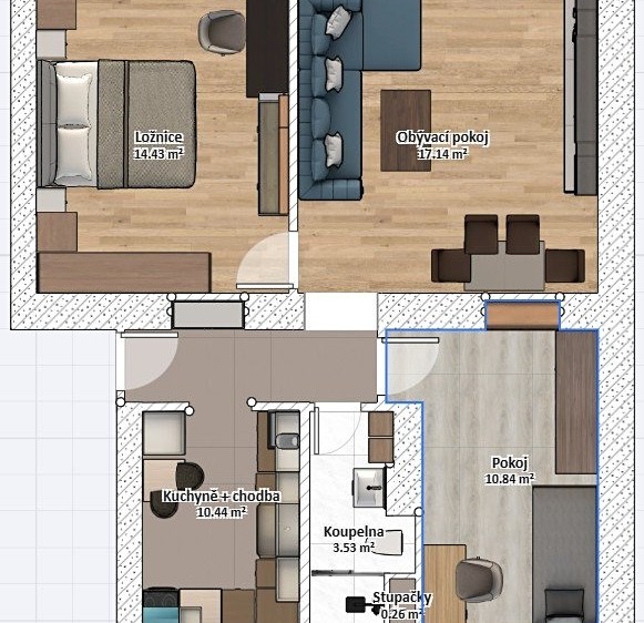 Wohnung 3+1 zum Kauf, 71 m² (17 von 24)