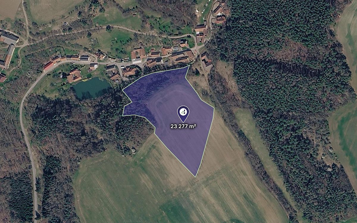 Prodej pole 23277 m²