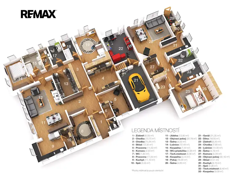 Prodej rodinného domu 344 m², pozemek 1575 m², Dolní Lhota – náhled fotky 3