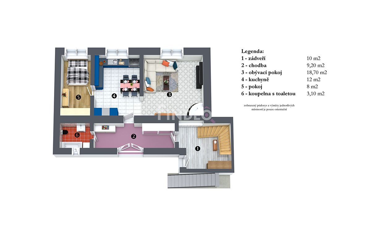 Prodej rodinného domu 125 m², pozemek 1172 m² – fotografie 3