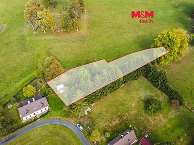 Prodej stavebního pozemku 1294 m²