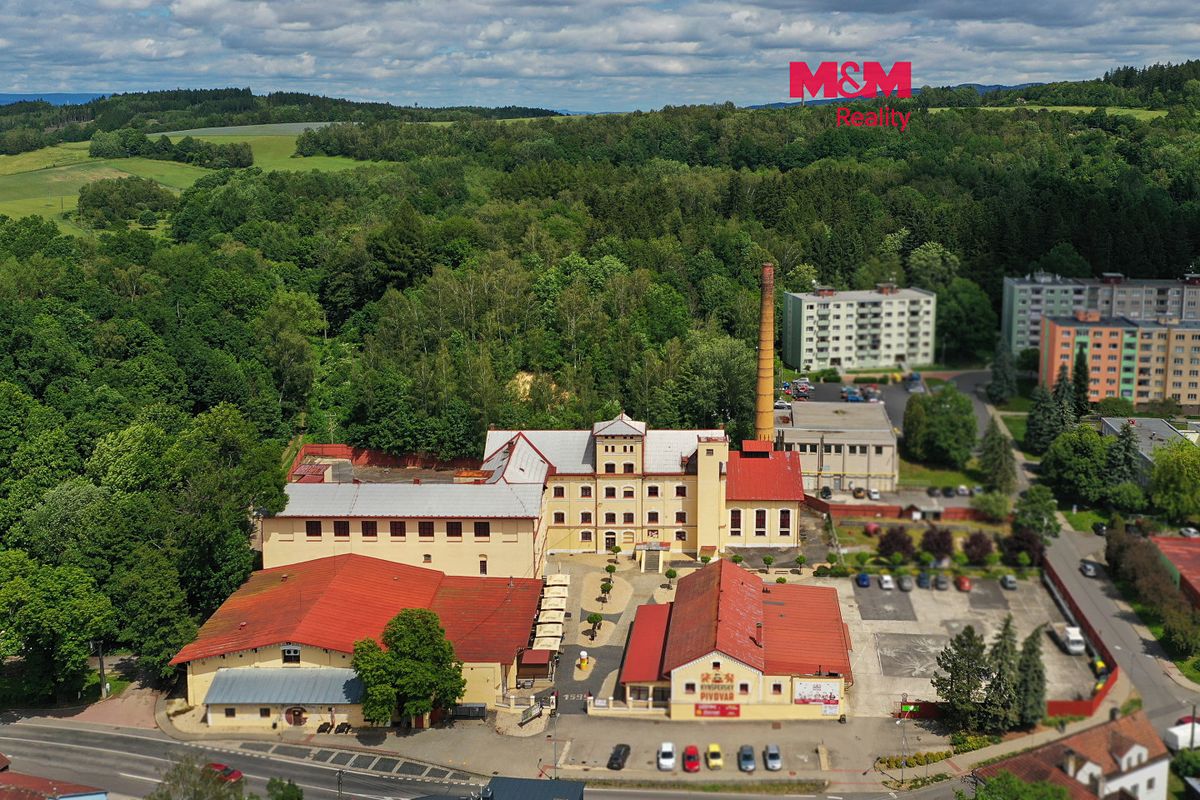 Prodej výrobní haly, prostoru 8700 m²