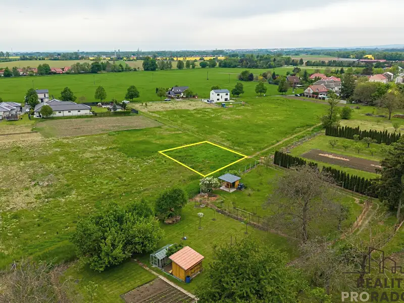 Prodej stavebního pozemku 629 m², Bohuňovice – náhled fotky 3