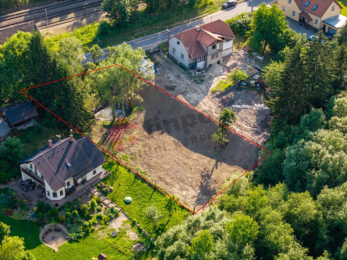 Prodej stavebního pozemku 1000 m², Postupice – fotka 1 z 3