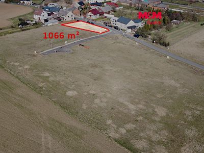 Prodej stavebního pozemku 1066 m²