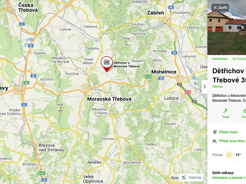 Prodej zemědělské usedlosti 136 m², pozemek 10100 m², Dětřichov u Moravské Třebové – náhled fotky 2
