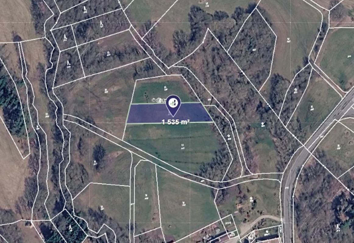 Prodej louky 1535 m², Petrovice – fotka 1 z 3