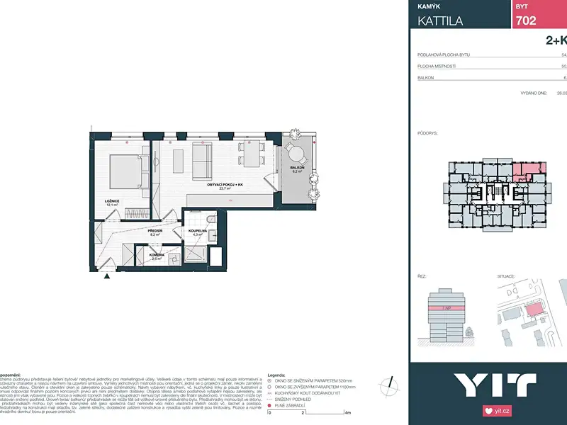 Prodej bytu 2+kk 51 m², Praha – náhled fotky 2