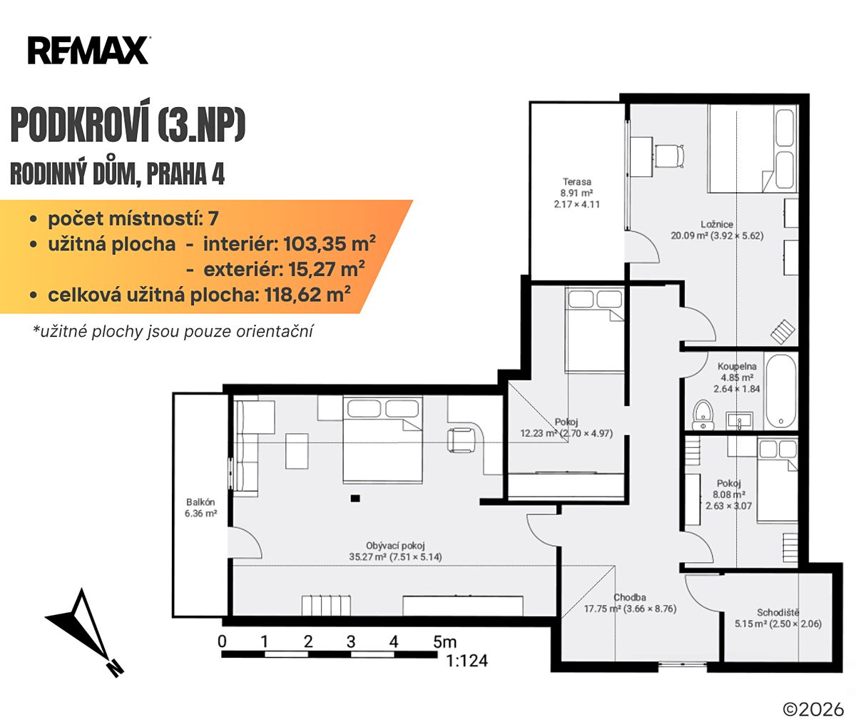 Pronájem rodinného domu 286 m², pozemek 721 m² – fotografie 4