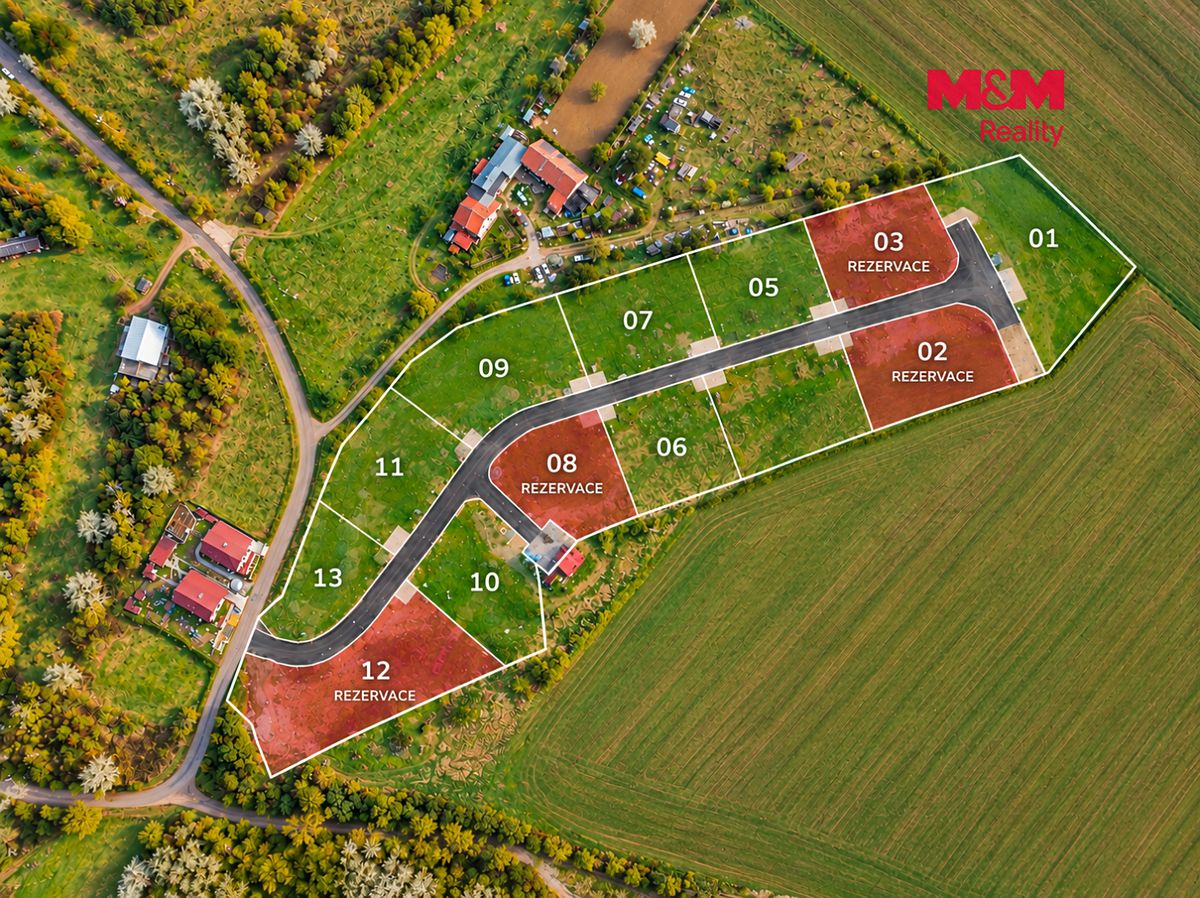 Prodej stavebního pozemku 1323 m² – fotografie 3