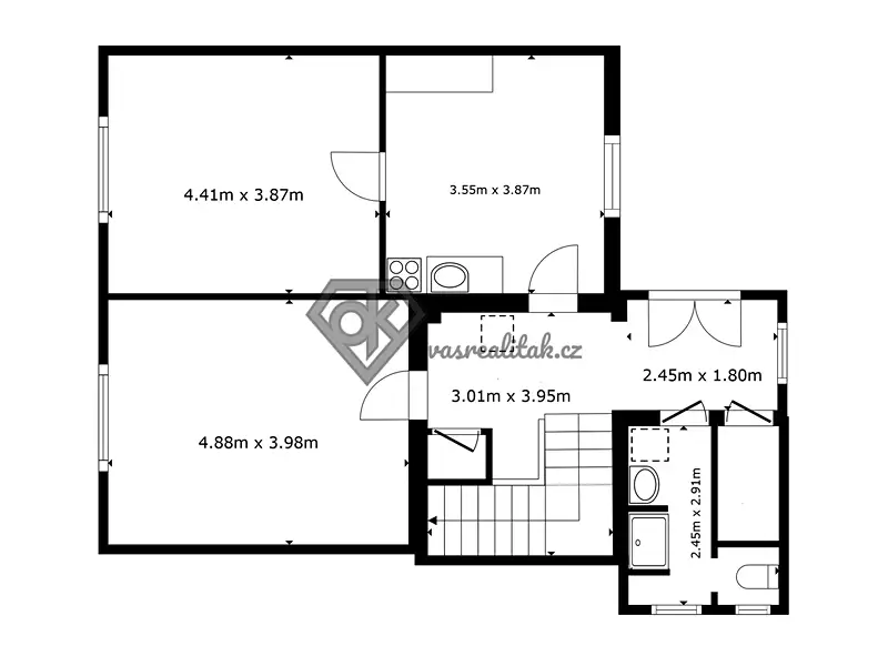 Prodej rodinného domu 152 m², pozemek 735 m², Staré Hradiště – náhled fotky 3