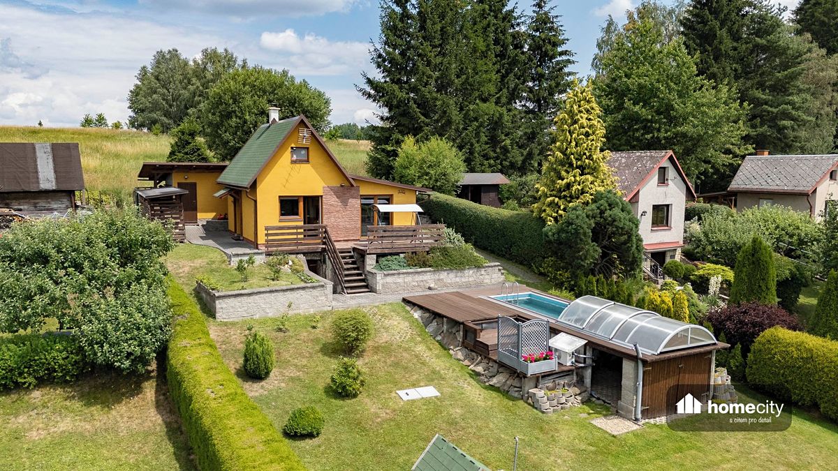 Prodej chaty 60 m², pozemek 754 m²