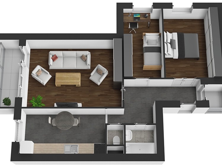 Квартира 3+1 на продаж, 67 м² (17 з 18)