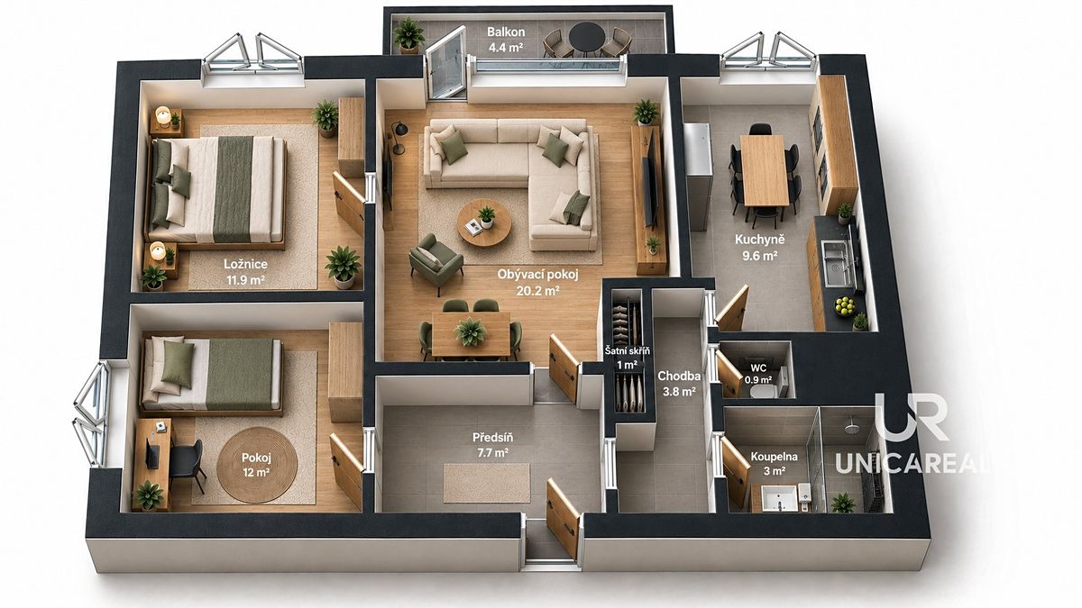 Prodej bytu 3+1 75 m² – fotografie 5