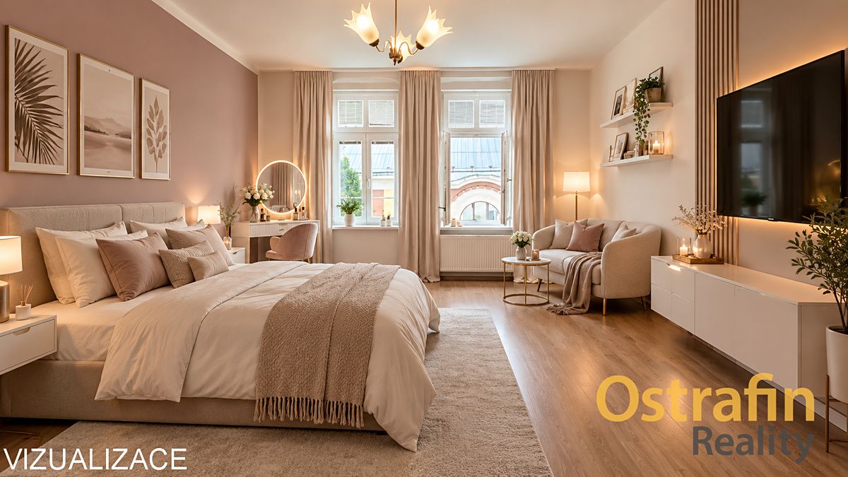 Pronájem bytu 1+1 52 m²