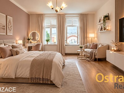 Pronájem bytu 1+1 52 m²