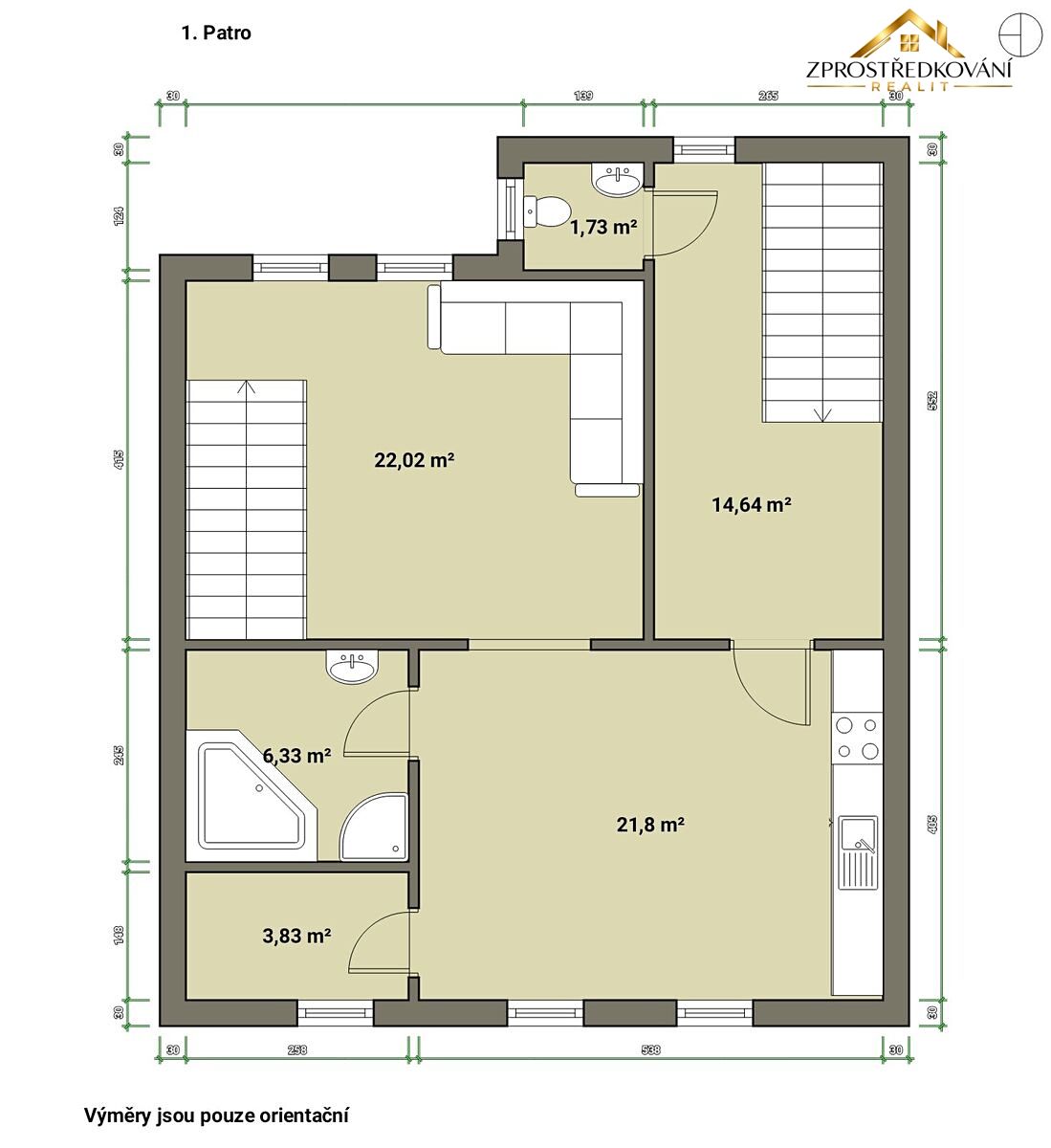 Prodej rodinného domu 259 m², pozemek 605 m² – fotografie 5